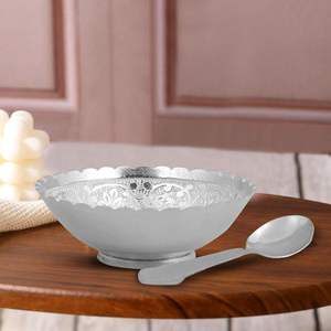 Plateau et cuillère en forme de canard en laiton argenté et doré, petit plateau de décoration d'intérieur et ensemble d'ustensiles - Product Image 4