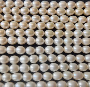 Perles de culture d'eau douce perles en vrac brins bijoux de haute qualité brins de perles naturelles non traitées pour la fabrication de bijoux - Product Image 5