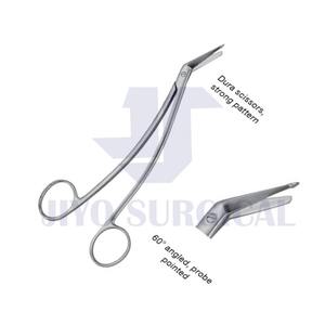 Top of Our Productions de Jiyo Surgical Company Tijeras durales Frazier-Taylor, 6 ", en ángulo, 1 hoja con punta de sonda - Product Image 3