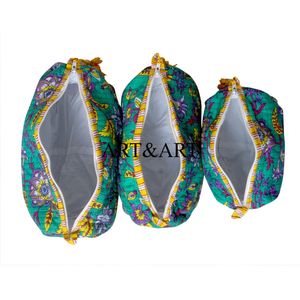Custom Quilted Floral Print Eco-Friendly Cotton Water Resistant Large Capacity Cute <b>Women's</b> Makeup <b>Bag</b> with Zipper Closure - Product Image 4
