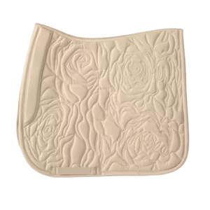 Tapis de selle de dressage en coton écologique personnalisé, fabriqué sur mesure pour la compétition équestre - Product Image 1