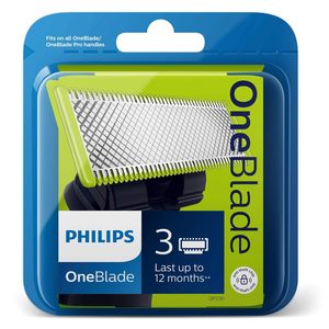 Cuchillas de Repuesto de Acero Inoxidable de Doble Filo para Rostro/Cuerpo (Paquete de Tres) - Product Image 5