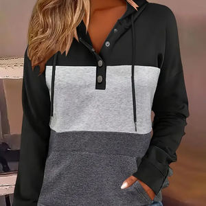 เสื้อฮู้ดผ้าฝ้ายสำหรับผู้หญิงใส่สบาย/อบอุ่นปรับแต่งโลโก้ได้ตามต้องการราคาขายส่ง80/20 - Product Image 3