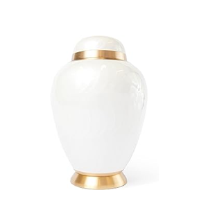 Wholesale Modern Design Antique Hammered Aluminium Adult Cremation Urns for Human Ashes-Elegant Customizable Most Precious <b>Gift</b> - Product Image 6