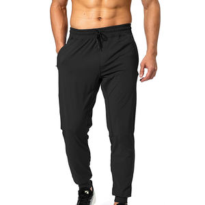 Pantalones de chándal ajustados de algodón para hombre, pantalones de chándal con logotipo personalizado, ropa de gimnasio cómoda, Fabricante Mayorista - Product Image 4