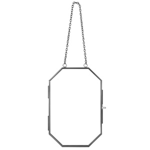 <b>Black</b> Heart Shape Hanging Glass Photo <b>Frame</b>, Sturdy Tabletop <b>Metal</b> Display <b>Frame</b> for Gifts, Ornaments, and Mini Art - Product Image 4