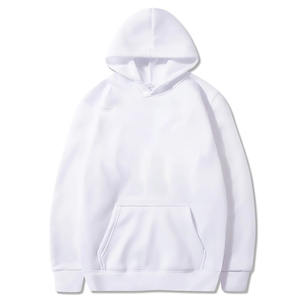 เสื้อกันหนาวมีฮู้ดสำหรับผู้ชาย,เสื้อโค้ทคอตตอนสีพื้นอบอุ่นผ้านุ่มมีซิปสำหรับสุภาพสตรี - Product Image 1