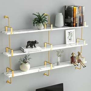 ชั้นวางของแบบแขวนติดผนังสำหรับห้องนอนห้องครัวห้องนั่งเล่น - Product Image 3