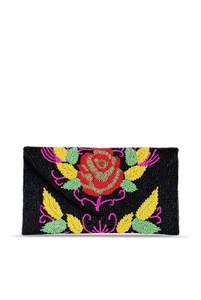 Handcrafted Luxury Stylish Multicolor design Glass Beaded <b>Clutch</b> Fashionable <b>Bag</b> for Women Girls Gift Items Wholesale - Product Image 6