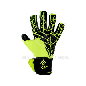 Gants de gardien de but en latex de haute qualité, coupe négative, sur mesure, fermeture à scratch antidérapante, protection des doigts, unisexe - Product Image 2