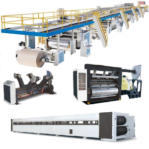 Factory Directly Sell Full Automatic <b>Three</b> Layer Corrugated Cardboard Production Line - Product Image 1