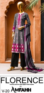 Haute Qualité Designer Dames Shalwar Kameez Élégant Pakistanais Soie Pelouse Costumes pour Femmes pour les Occasions de Fête - Product Image 4