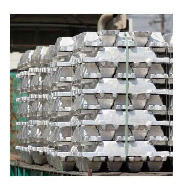 Non-ferrous Metal aluminum alloy ingot adc12 99.7 a7 a grade aluminum ingots factory price