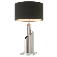 Lampe de table élégante design vintage en laiton antique pour décoration de maison moderne pour chambre à coucher salon hôtel Base E26