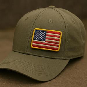 Haute qualité 3D Mini USA drapeau fleur Patch fer sur/coudre patriotique brodé Badge motard vestes chapeaux sacs à dos équipement tactique - Product Image 2