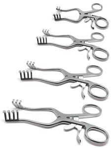 Weitlaner 4.5\" Retractor 3x2 Prongs Blunt/Surgical-Veterinary Instrument Steel Material Sharp/Blunt/Weitlaner Retractor - Product Image 6