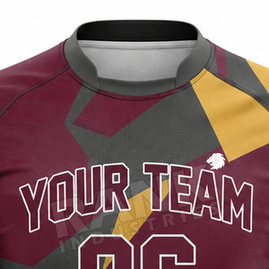 <b>Best</b> Manufacturer Made Premium Quality Rugby Jerseys Slim Fit Rugby Jerseys Breathable Rugby Jerseys For Sale - Product Image 6