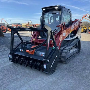 Livraison gratuite TAKEUCHI TL12V2 112hp Skid Steer Loader CE EPA approuvé Chargeur sur chenilles avec chargeur frontal Skid Steer Attachment - Product Image 3