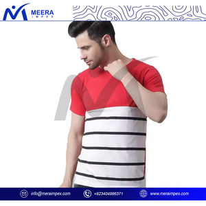 T-shirt en coton biologique écologique pour hommes T-shirt à manches courtes durable doux et respirant à col rond pour l'été en gros - Product Image 3