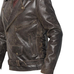 2025 Most Top <b>Men</b> Slim Fit Leather <b>Jacket</b> Trendy Moto Biker Coat Quality Stitching & Metal Hardware| <b>Travel</b> & Outdoor Wear - Product Image 6