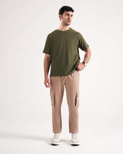 T-shirt décontracté à manches courtes de style chaud pour hommes haut de gamme à la mode polyvalente à la mode d'été 100% coton tricoté pour les hommes - Product Image 1