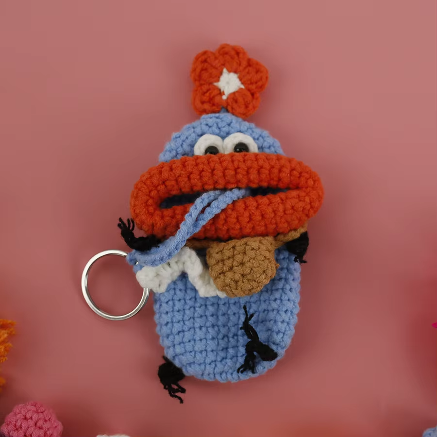 Style fleur bleue
