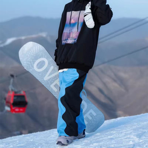 Chaqueta de Esquí Impermeable y Transpirable para Hombre, Talla Grande, Secado Rápido, Cortavientos, Cálida, con Cierre de Cremallera DWR - Product Image 6