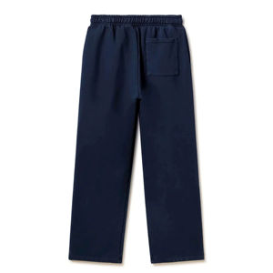 Joggers femeninos de algodón personalizados, ropa informal de gran tamaño, pantalones de chándal holgados, pantalones de chándal rectos en blanco, pantalones de chándal de gran tamaño - Product Image 2