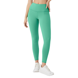 Leggings décontractés d'été en maille transparente pour femmes, en coton biologique et bambou, vêtements de yoga respirants et écologiques, approvisionnement en gros ODM - Product Image 3