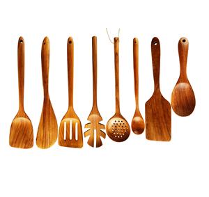 Wood Salad Servers Set of 2 Mango Wood Salad Servers Set of 2 <b>WOODEN</b> SALAD SERVER SET OF 2 HAND MADE UNIQUE KETCHENWAR - Product Image 2