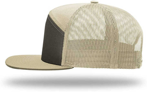 2026 Custom Logo Men's Truckers Hat High Quality 6 Panel Canvas <b>Foam</b> Baseball Cap With Embroidery For Outdoor Beach Use - Product Image 4
