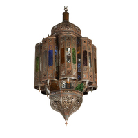 Lanterne décorative pour décorer mariage Maroc Lanterne suspendue Bougie fabriquée en Inde