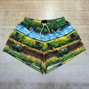 Short de football de rugby australien à impression personnalisée avec poches zippées pour homme - Product Image 4