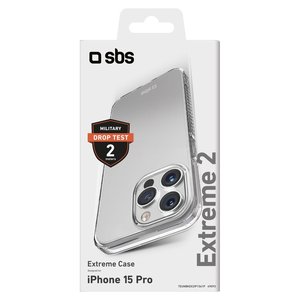 Coque IPHONE 15 Pro EXTREME 2 Transparente TEUNBKEX2IP1561P - Product Image 2