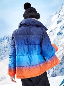 New Style Women's Puffer Jacket Winter Warm <b>Waterproof</b> Long Sleeve Full <b>Zipper</b> Up Women's Puffer Jacket - Product Image 2