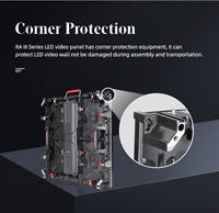 Schermo LED a cubo curvo creativo P2.6 P2.9 P3.91 P4.81 per sfondo palco, display angolare a 90 gradi, pannello LED a noleggio