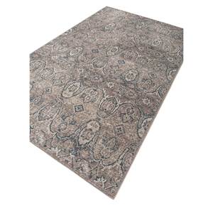 Tapis en laine noués à la main Erbe Blue 9x12 rectangulaires à motif médaillon pour la décoration de la maison, du salon et l'utilisation en voiture - Skwl-594 - Product Image 2