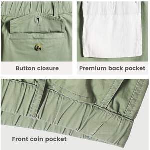 Nouveaux shorts cargo de luxe pour hommes été plage imperméable stretch séchage rapide shorts d'extérieur avec multi-poches shorts pour hommes - Product Image 4