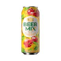 Cerveza Beermix Estilo Cereza Champagne, Lata de 0.5L, 2.5% ABV