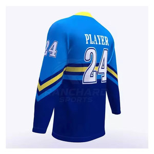 Maillot de hockey sur glace, uniforme de jeu, maillot de hockey sur glace, vêtements d'équipe de sport sur glace, maillot de hockey sur glace personnalisé - Product Image 2