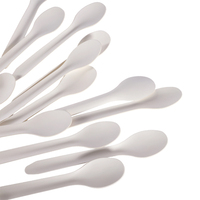 Ensemble de couverts en papier de qualité supérieure, vaisselle jetable compostable pour les restaurants à emporter
