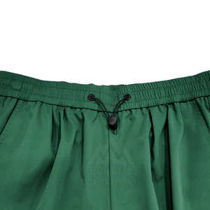 Pantalon cargo ample en toile respirante imperméable de qualité supérieure pour homme, coupe mi-haute, devant plat, uni teint - Product Image 4