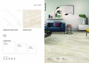 Carreaux de porcelaine brillants 1200x1200, finition élégante, carreaux de sol et de mur - Product Image 3