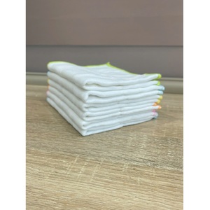 ผ้าฝ้าย100% เป็นมิตรกับสิ่งแวดล้อม25*35ซม. เทคนิคทอแบบแห้งเร็วใช้ซ้ำได้ผ้าเช็ดตัวในครัวแนววินเทจสีทึบ - Product Image 2