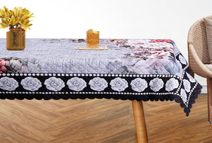 Couverture de table non tissée de qualité supérieure 36x54 pouces Design imprimé attrayant parfait pour table à manger centrale 4 places Élégant et durable - Product Image 6