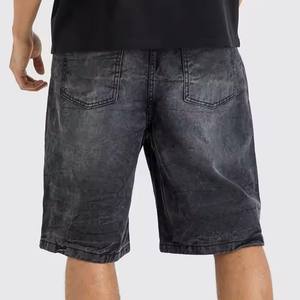 กางเกงขาสั้นผ้ายีนส์เอวกลางระบายอากาศดีผ้า100% จากปากีสถานทำตามความต้องการ - Product Image 3