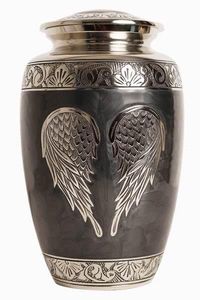 Urnas de cremación europeas de aluminio decorativas de primera calidad Patrones detallados Diseño sofisticado Ecológico para un recuerdo honorable - Product Image 5