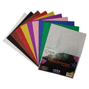 Fogli di schiuma diamantata a colori - Product Image 1