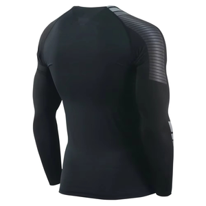 Camiseta de Protección Solar Personalizada para Hombre, Impresión Digital, Manga Larga, Ecológica, Antibacteriana, Transpirable, Anti-UV, Secado Rápido, Spandex/Poliéster - Product Image 3
