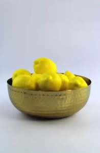 Trending Kitchen Metal <b>Bowls</b> Gold Salad <b>Bowl</b> Stainless Steel <b>Mixing</b> Bowlin Modern and Unique Design - Product Image 2